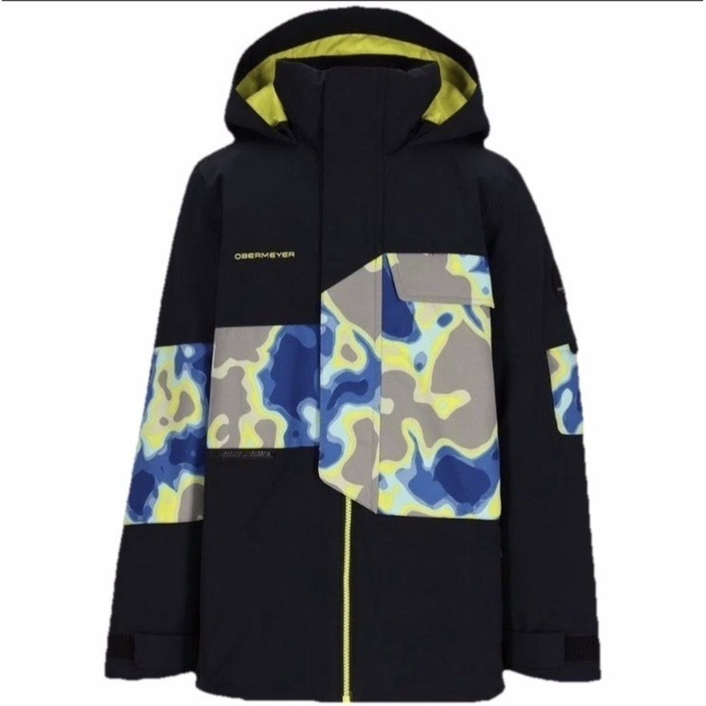 OBERMEYER TEEN BOYS' AXEL JACKET IN THERMAL  SHOCK Size XL 18 NEW $199